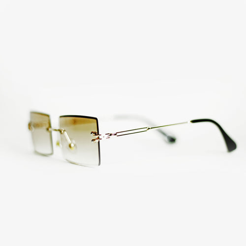 1997 | Y2K Rimless Sunglasses image 1